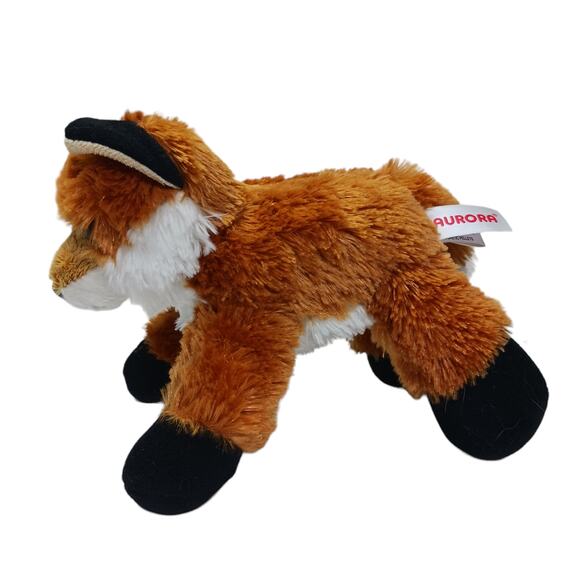 Aurora Red Fox Plush 2017 Handmade 8" Stuffed Animal Toy Indonesia Wildlife - Picture 15 of 16